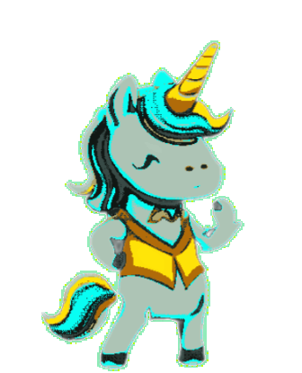 Example of a sprite with a two-color outline